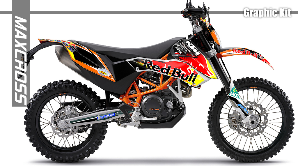 KTM 690 SMCR 690 ENDUROR LC4 2007-2011' REDBULL STYLE